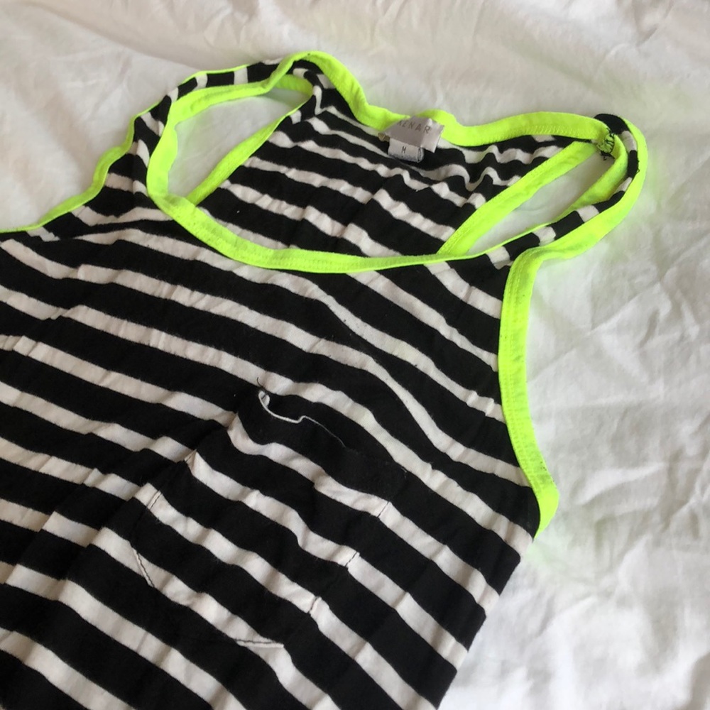 Long workout tank